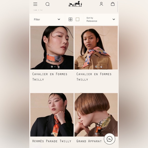 ❤️SOLD❤️ Auth HERMES Pink “H” Monogram Pink Twilly Silk Ribbon 34” x 2” - Picture 13 of 16